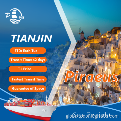 Sea Freight From Tianjin To Piraeus